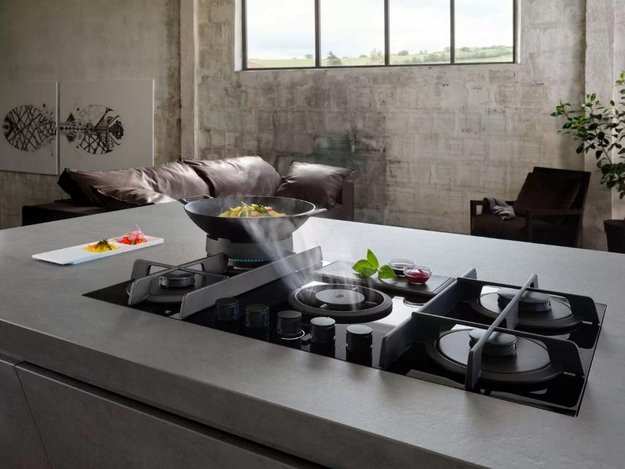 Варочная панель с вытяжкой Elica NIKOLATESLA FLAME BL/A/88 (preview 4)