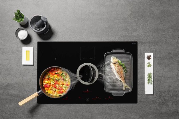 Варочная панель с вытяжкой Elica NIKOLATESLA SWITCH BL/F/83 (preview 3)