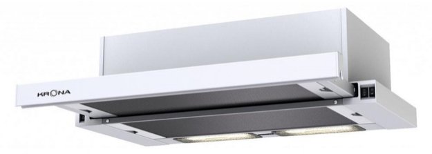 Вытяжка KRONA KAMILLA 600 WHITE (2 мотора) (preview 5)