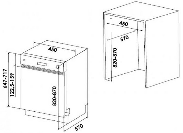 Встраиваемая посудомоечная машина Schaub Lorenz SLG VI4911 (preview 7)