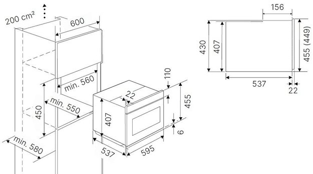 Компактный духовой шкаф Kuppersbusch CBP 6332.0 S1 Stainless Steel (preview 4)