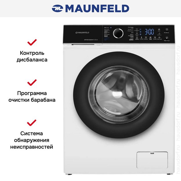 Стиральная машина Maunfeld MFWM106IWHT (preview 17)