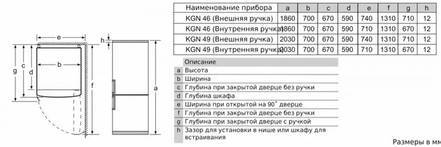 Отдельностоящий холодильник с нижней морозильной камерой SIEMENS KG49NAI2OR (preview 7)