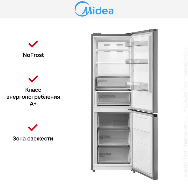 Холодильник Midea MDRB471MGF46O (preview 6)