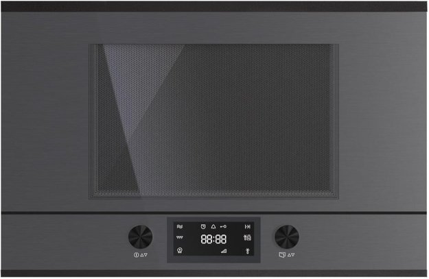 Встраиваемая микроволновая печь Kuppersbusch MR 6330.0 GPH 5 Black Velvet (preview 1)