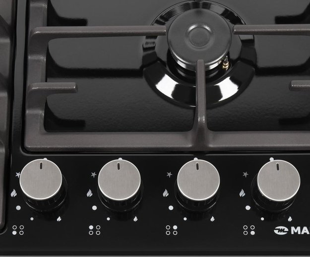 Газовая варочная панель MAUNFELD EGHE.64.3CB\G (preview 5)
