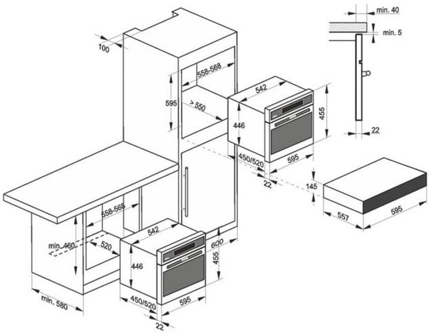 Встраиваемая микроволновая печь Kaiser EM 6307 R (preview 7)