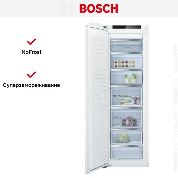 Встраиваемая морозильная камера Bosch GIN81VEE0 (preview 5)