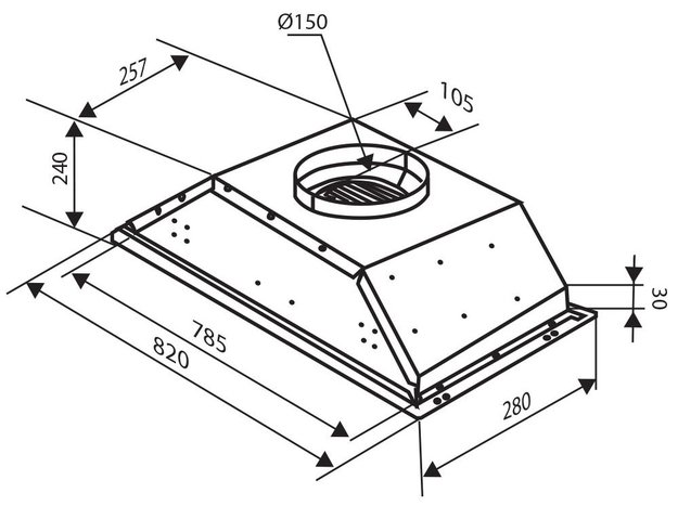 Вытяжка Zigmund Shtain K 010.7 W (preview 2)