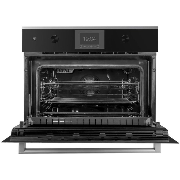 Компактный духовой шкаф с микроволнами Kuppersbusch CBM 6350.0 S9 Shade of Grey (preview 2)