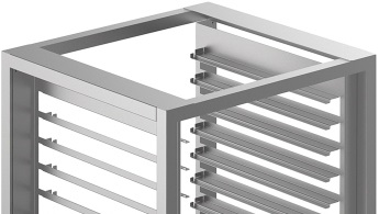Подставка под печь с направляющими для противней Smeg TVL425 (preview 2)