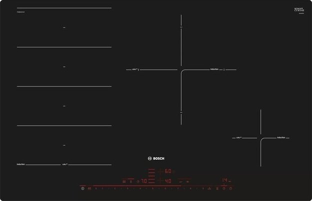 Индукционная варочная панель Bosch PXE801DC1E (preview 1)