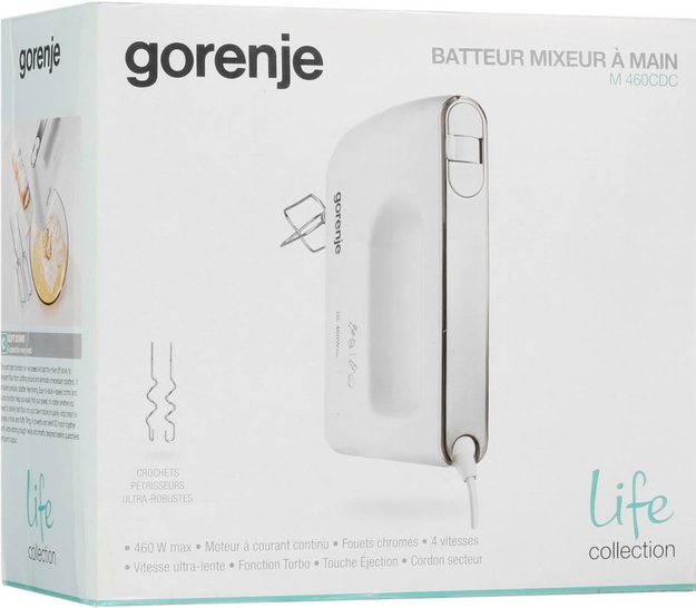 Миксер Gorenje M460CDC (фото 11) Миксер Gorenje M460CDC (preview 11)