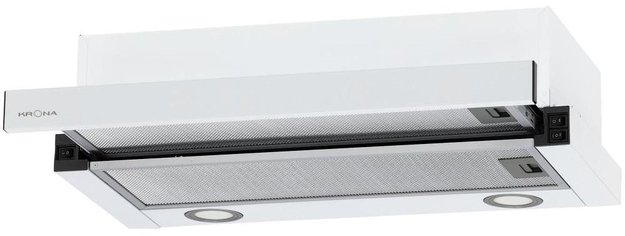 Встраиваемая вытяжка Krona KAMILLA T 600 WHITE (1 мотор) (preview 1)