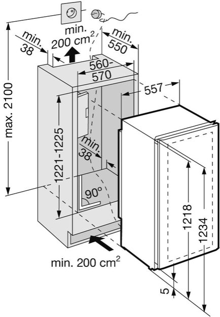 Винный шкаф Liebherr WTEes 2053 Vinidor (preview 8)
