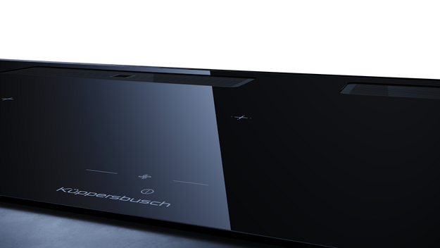 Индукционная варочная поверхность с вытяжкой Kuppersbusch KMI 12850.0 SR-E Black Chrome (preview 5)