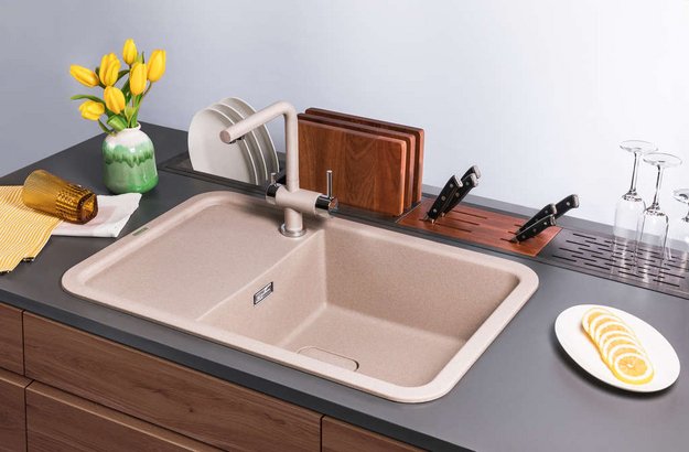 Встраиваемая сушка для посуды с вставками Omoikiri DRY-02-GM (preview 2)