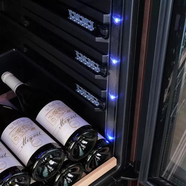 Винный шкаф Meyvel MV99PRO-KBT2 (Тёмный шоколад) (preview 11)