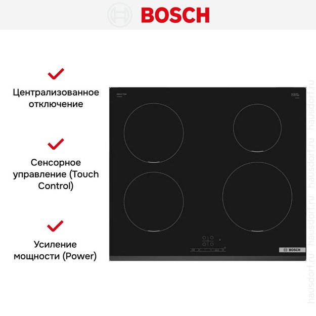 Индукционная варочная панель Bosch PIE 631BB5E (preview 6)