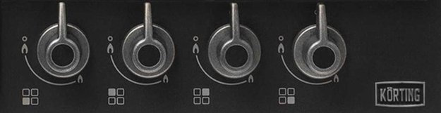 Газовая варочная панель Korting HG 665 CTSN (preview 3)