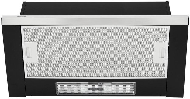 Вытяжка Krona Kamilla slim 600 black/inox (2 мотора) (preview 1)