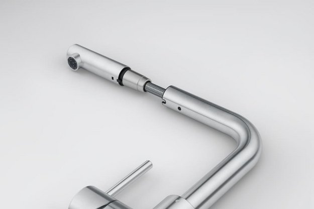 Смеситель Franke Smart Glenda выдвижной шланг нержавеющая сталь (preview 2)