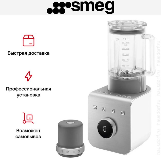 Блендер Smeg BLC02WHMEU белый (фото 15) Блендер Smeg BLC02WHMEU белый (preview 15)