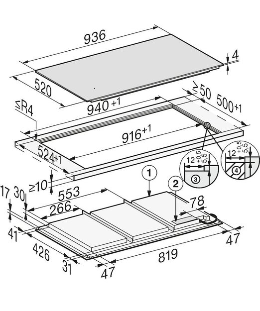 Варочная панель Miele KM 7897-1 FL Diamond (preview 6)