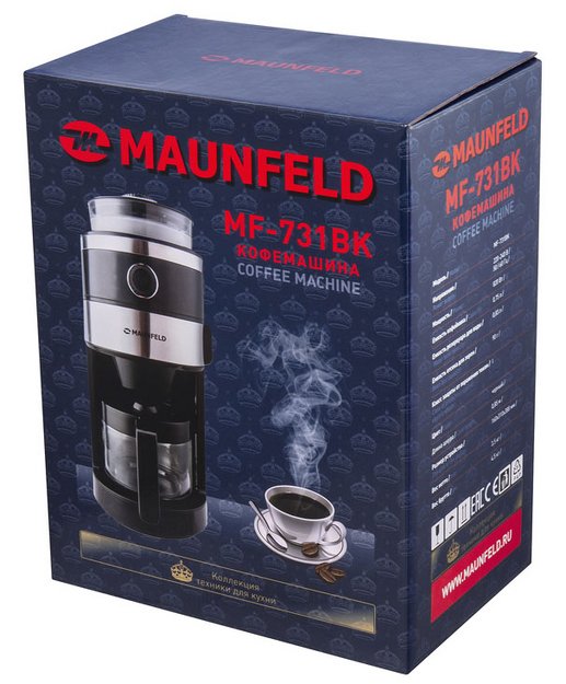 Кофеварка Maunfeld MF-731BK (preview 10)