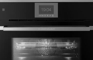 Компактный духовой шкаф с микроволнами Kuppersbusch CBM 6550.0 S3 Silver Chrome фото 2 в Екатеринбурге