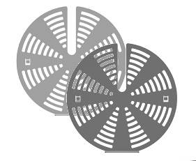 Комплект для уменьшения скорости воздушного потока вентилятора (2 шт.) Smeg 3927 фото 2 в Екатеринбурге
