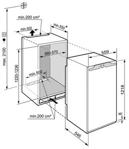 Встраиваемый холодильник Либхер IRd 4151 Prime фото 4 в Екатеринбурге Встраиваемый холодильник Liebherr IRd 4151 Prime фото 4 в Екатеринбурге
