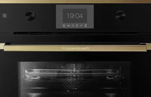 Компактный духовой шкаф с микроволнами Kuppersbusch CBM 6350.0 S4 Gold фото 2 в Екатеринбурге