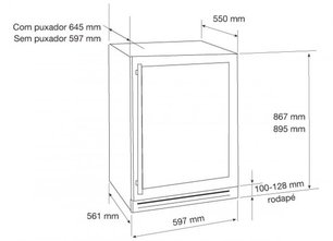 Винный шкаф De Dietrich DWS860X фото 3 в Екатеринбурге