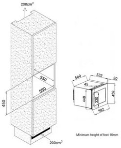 Винный шкаф Climadiff CLI24 фото 2 в Екатеринбурге