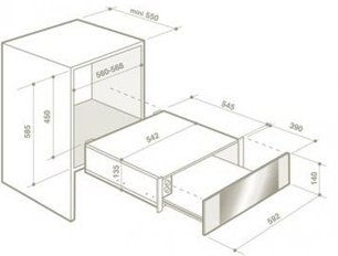 Подогреватель De Dietrich DWD 1194 GX фото 2 в Екатеринбурге