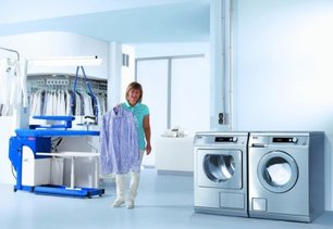 Стиральная машина Miele PW 6065 насос, белая фото 2 в Екатеринбурге