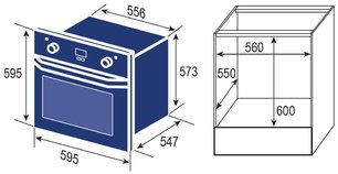 Духовой шкаф электрический Zigmund Shtain E 149 W фото 2 в Екатеринбурге