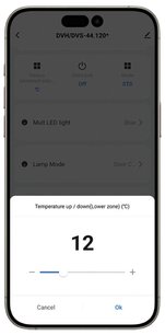 Встраиваемый винный шкаф Dunavox DVN-70.185DB.TO фото 2 в Екатеринбурге