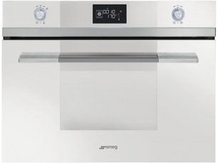 Компактный духовой шкаф с пароваркой Smeg SF4120VCB фото в Екатеринбурге