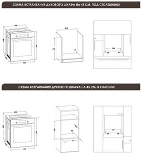 Духовой шкаф Schaub Lorenz SLB EE4630 фото 2 в Екатеринбурге