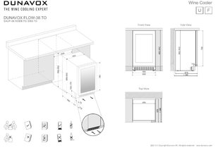 Винный шкаф Dunavox DAUF-38.100DSS фото 2 в Екатеринбурге