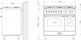 Варочный центр Lofra RBID96MFTE BR фото 3 в Екатеринбурге