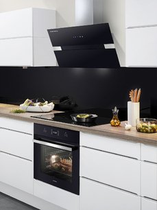 Вытяжка Маунфилд MERSEY 90 Inox Glass Black фото 2 в Екатеринбурге Вытяжка Maunfeld MERSEY 90 Inox Glass Black фото 2 в Екатеринбурге