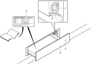 Встраиваемый подогреватель посуды Barazza 1CEEVS фото 3 в Екатеринбурге