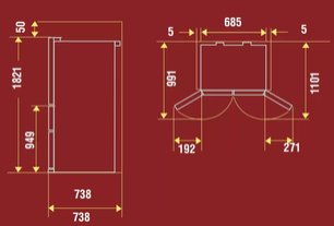 Холодильник Mitsubishi Electric MR-WXR627Z-W-R фото 3 в Екатеринбурге