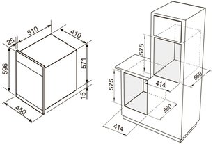 Духовой шкаф Zigmund Shtain EN 192.522 S фото 2 в Екатеринбурге