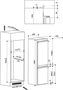 Встраиваемый холодильник KitchenAid KCBDS20701 фото 2 в Екатеринбурге