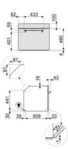 Многофункциональный духовой шкаф Smeg SF700BS фото 4 в Екатеринбурге