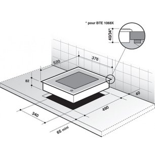 Модульная система De Dietrich DTE 1028 X фото 2 в Екатеринбурге